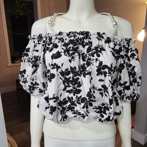 FALA STUDIO - Dropping Slash Neck Spaghetti Strap Floral Printing Women Summer